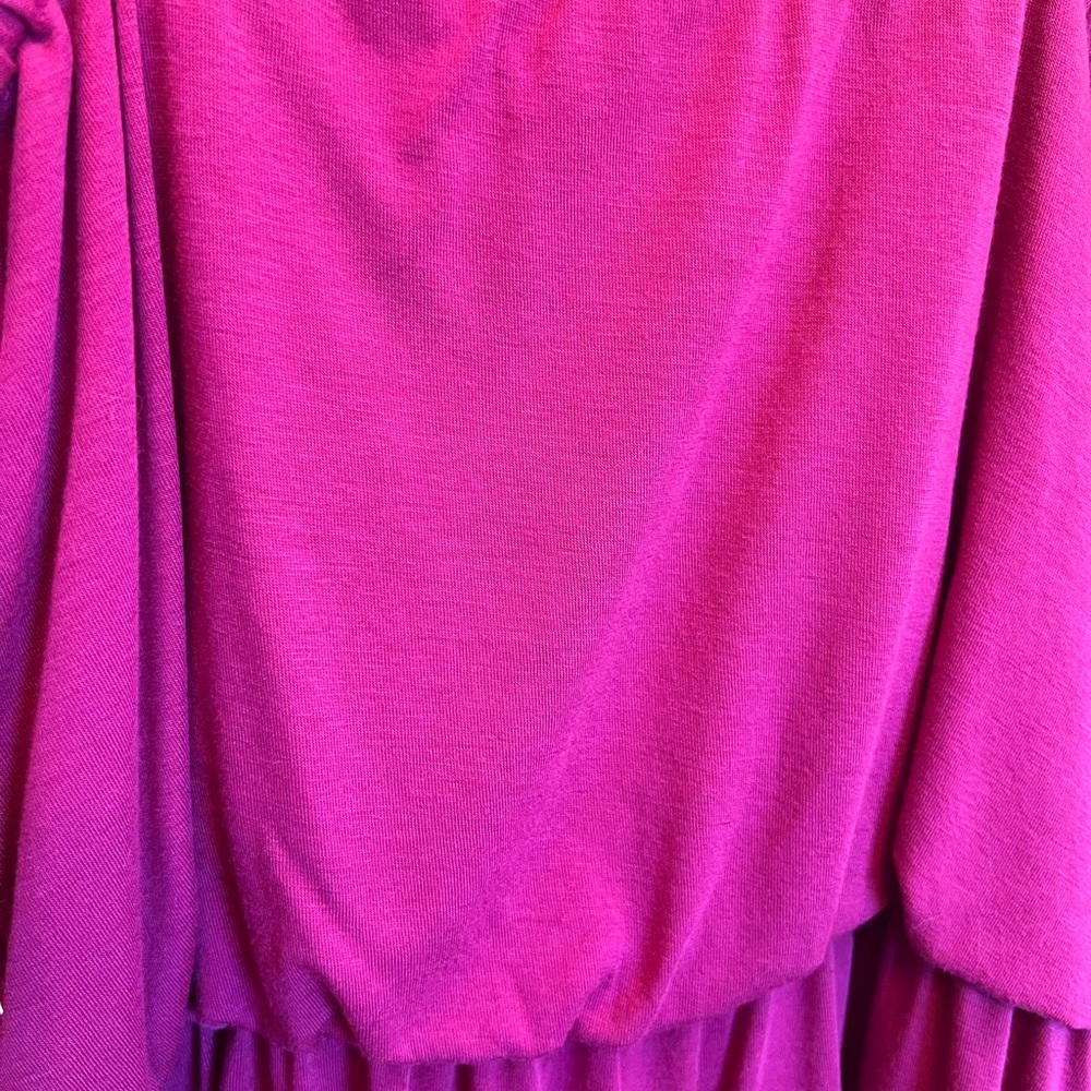 NWT Target Fuchsia Raspberry Knit Spaghetti Strap Knit Romper - Picture 6 of 10